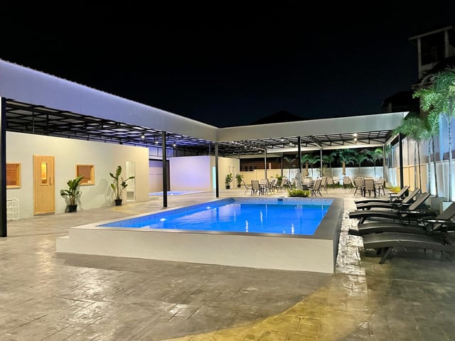 Pool at Night