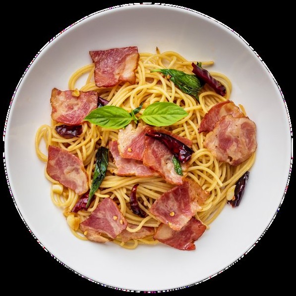 Spaghetti with Bacon
